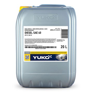 YUKO DIESEL SAE40 20536 фото