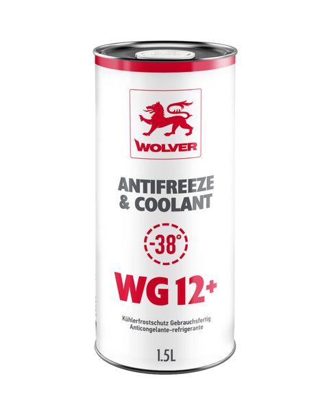 Wolver Antifreeze & Coolant Ready to Use WG12+ (RED) 22327 фото