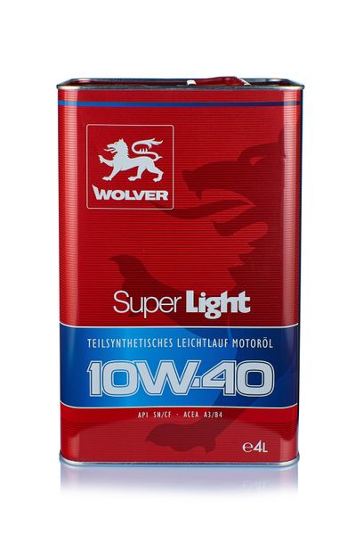 Wolver Super Light SAE 10W-40, 4L 06573 фото