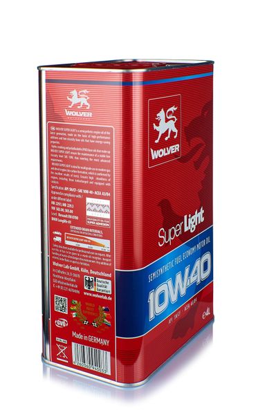 Wolver Super Light SAE 10W-40, 4L 06573 фото