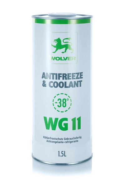 Wolver Antifreeze & Coolant Ready to Use WG11 (Green) 15110 фото