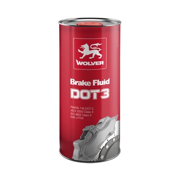 Wolver DOT 3 Brake Fluid 24380 фото