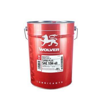 Wolver Turbo Plus 10W-40, 20L 8939 фото