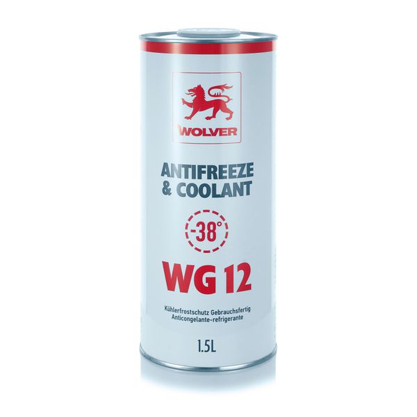 Wolver Antifreeze & Coolant Ready to Use WG12 (Red) 15049 фото