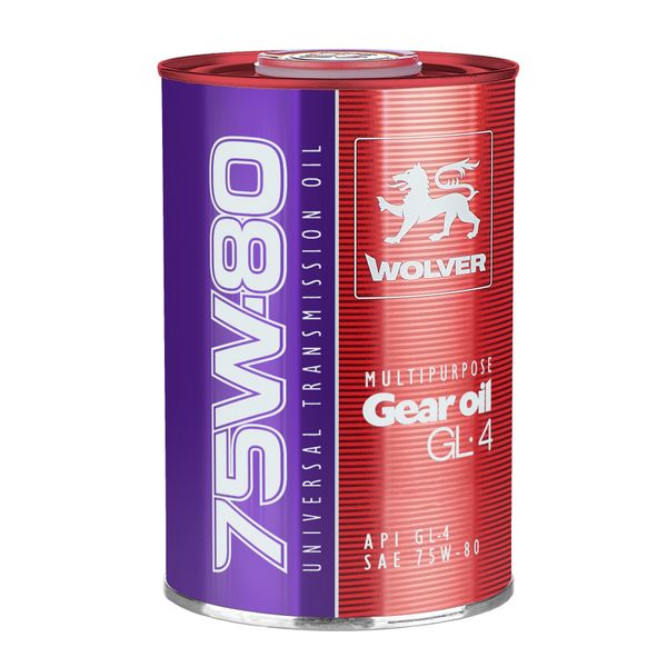 Wolver Multipurpose Gear Oil GL-4 SAE 75W-80 15974 фото