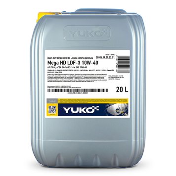 YUKO MEGA HD LDF-3 10W-40 21323 фото