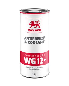 Wolver Antifreeze & Coolant Concentrate WG12+ (RED) 22325 фото