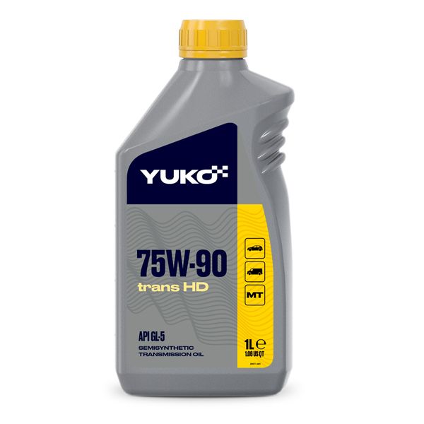 YUKO TRANS HD 75W-90, 1L 20477 фото